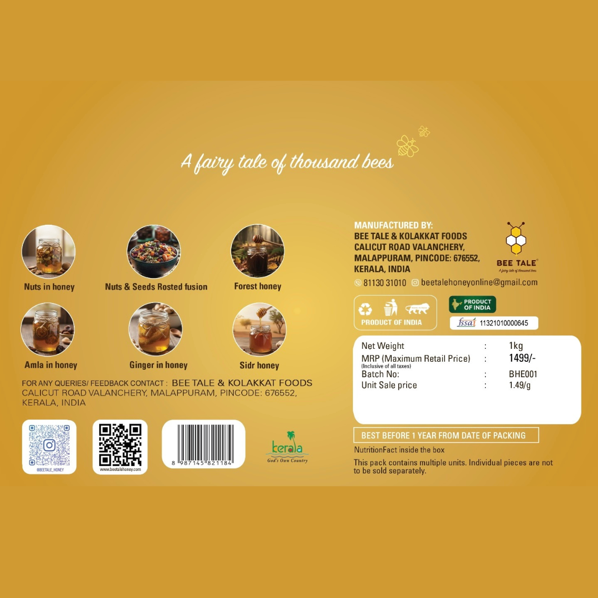 Beetale Hexa Edition Premium Gift Box